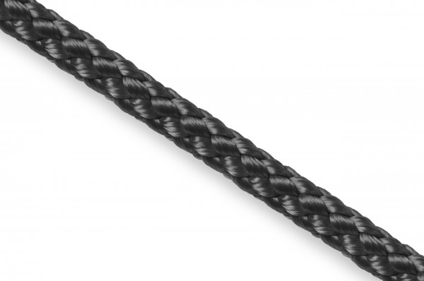 Round cord, polypropylene, 5 mm, black