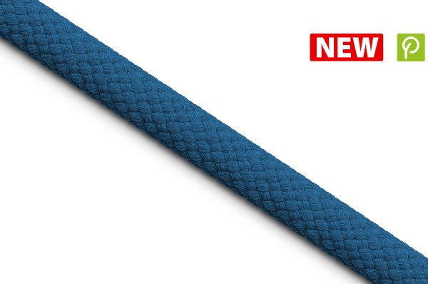 Thick Econyl® cord, recycled, blue