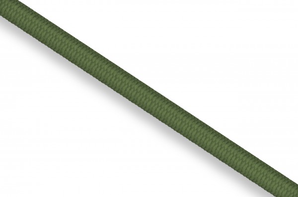 Rubber cord, 3 mm, olive