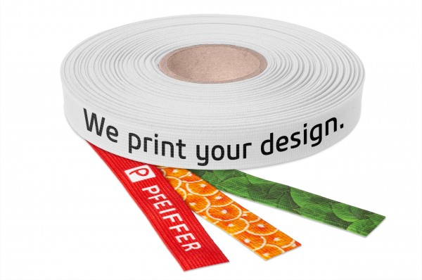 Elastic tape printed with your design