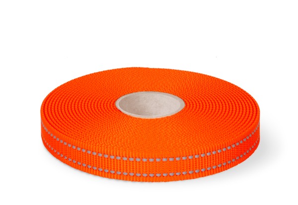 Reflector tape, reflective on one side, orange