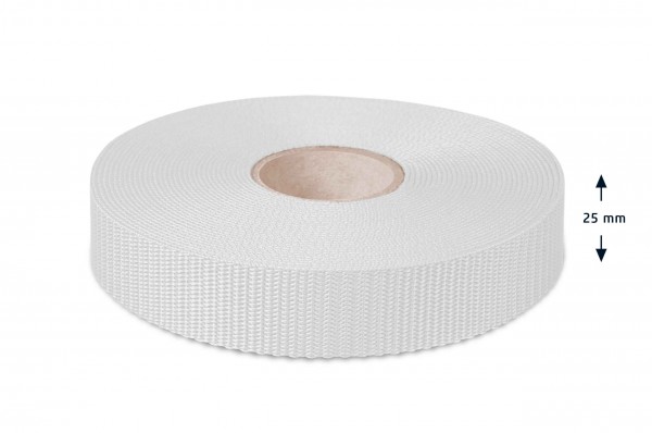 All-purpose webbing, white 8