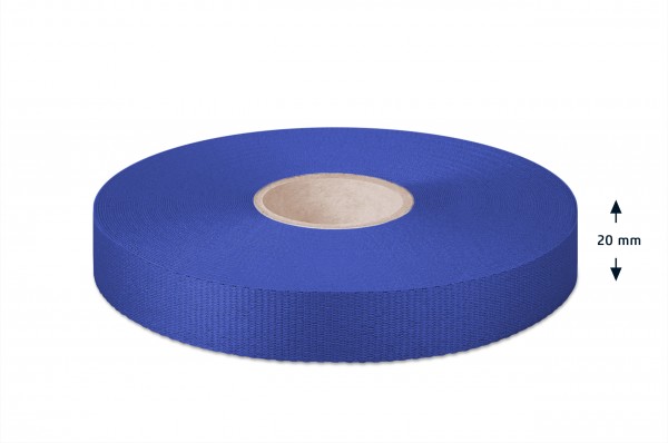 Gros grain ribbon, royalblue, 20 mm