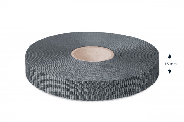 All-purpose webbing, grey 29