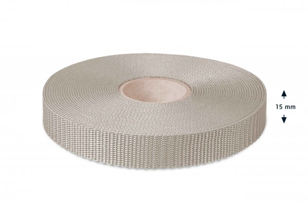 All-purpose webbing, grey 206